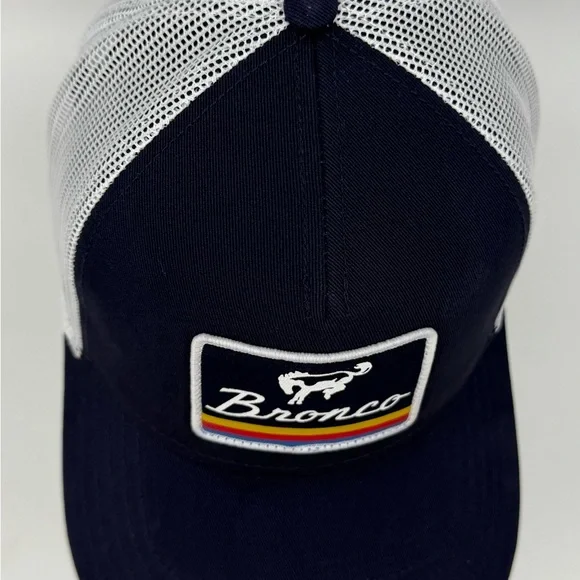 Ford Bronco Blue Hat Cap Snap Back Trucker Embroidered American Needle NWOT - Picture 3 of 10